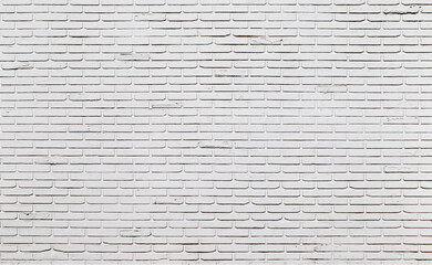 pattern of white brick wall