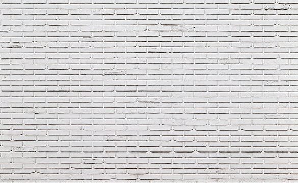 Fototapeta pattern of white brick wall