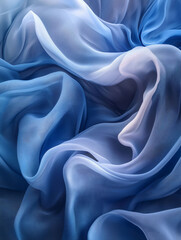 Obraz premium Abstract blue fabric texture background.