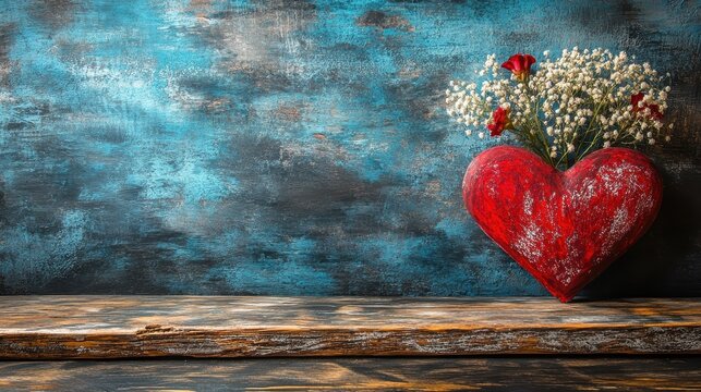 A heartthemed chalkboard with Be My Valentine written, leaving space for text copy space heartfelt theme nostalgic overlay classroom backdrop - Powered by Adobe