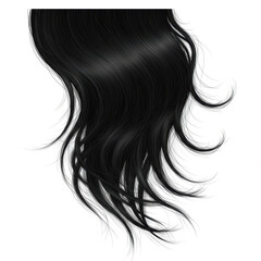 black hair for photoshop brush