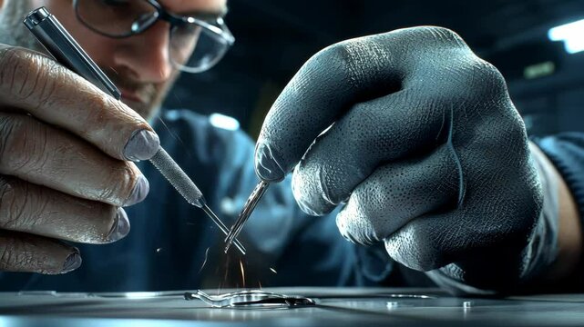 Intricate Precision Engineering: A Close-Up on the Craft of Watchmaking and Repair Techniques