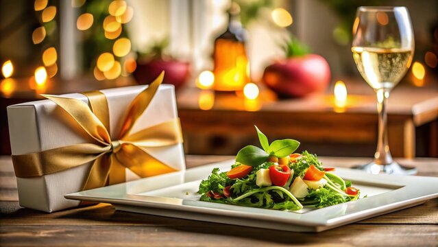 Delicious Food Gift Certificate: Gourmet Meal Voucher, Restaurant Coupon
