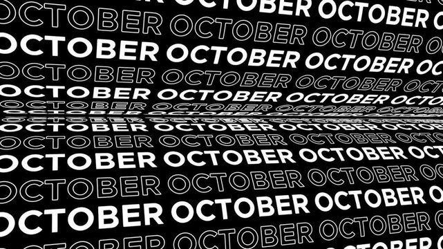 October Kinetic Typography (1 of 12)