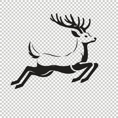 Whitetail deer vector