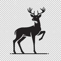 Whitetail deer vector