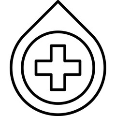 Obraz premium Blood Donation Icon