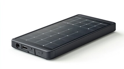 Portable Solar Charger with High-Efficiency Solar Panels for Outdoor Adventures, Camping, and Emergency Power Supply Needs