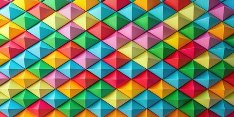 Obraz premium Colorful geometric patterns on a minimalist surface, minimalist, geometric, minimalist, geometric