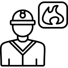 Firefighter Icon