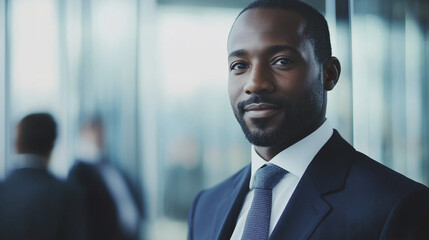 Fototapeta premium Multiethnic business people working together in the office