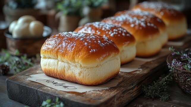 Kulich with Handwritten Labels