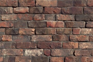 Obraz premium Image of Old brown brick wall. Texture for background usage