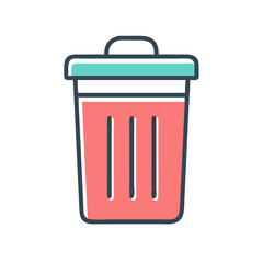 dustbin icon design