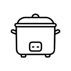 electric cooker icon design