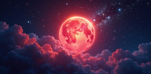 Obraz premium Ethereal glow envelops a mysterious, glowing orb in the void, abstract, mystical