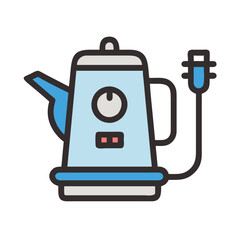electric kettle icon design