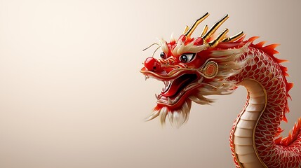 Elegant and Vibrant Dragon Dancers Gracefully Encircling a Glowing Red and Gold Ceremonial Pole Representing the Mythical and Spiritual Essence of Traditional Asian Cultural and Festivals