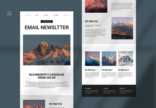 Email News Letter Template
