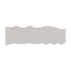 Torn pieces of paper. Cut out blank pages with torn edges. scrapbook, part of a colored sheet. paper for notes, stickers, document, messages. Realistic ripped paper strip. Vector illustration