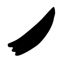 silhouette elephant tusks ivory