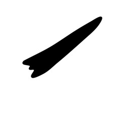 silhouette elephant tusks ivory