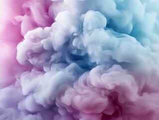 Fototapeta premium Abstract cloud patterns with layered softness, dreamy and surreal appeal