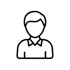 man icon design