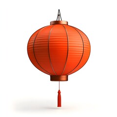 Obraz premium Traditional Red Lantern Hanging Decoration for Celebrations
