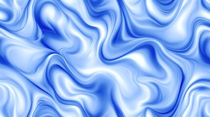 Obraz premium Abstract blue and white swirling marble texture.