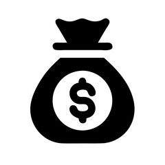 money bag icon design