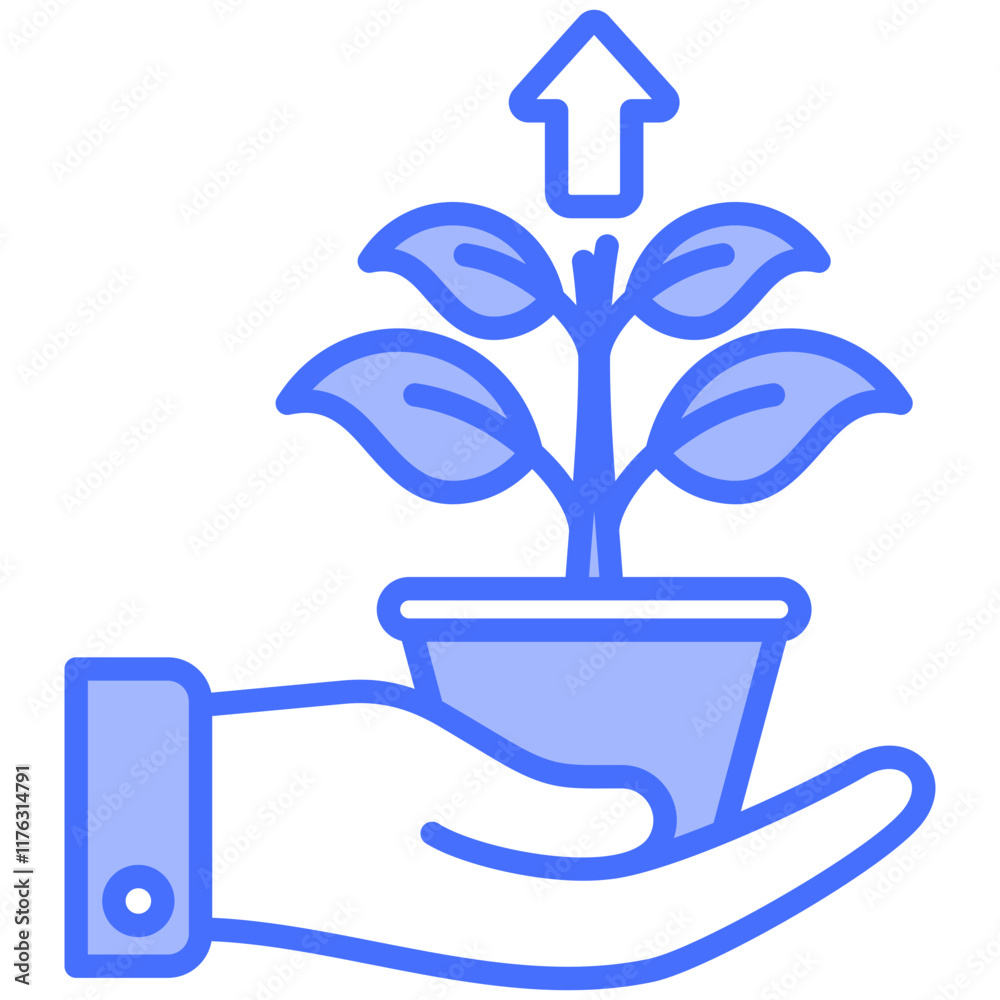 Poster Growth Icon