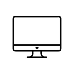 monitor screen icon design