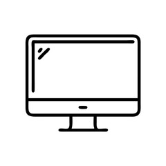 monitor screen icon design