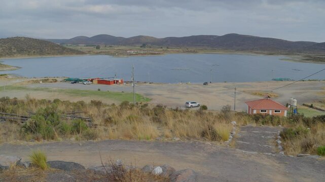 San Jos&eacute; de Uzu&ntilde;a Lagoon in the district of Polobaya, Arequipa. A lagoon where trout are raised and a recreational spot for families.