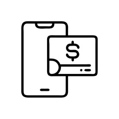 Obraz premium online payment icon design