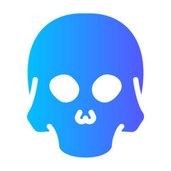 skull Gradient icon
