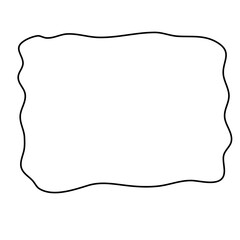 hand drawn paper quote frames