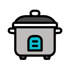rice cooker icon design