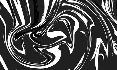Liquid marble texture abstract black marble textures on a black background. Abstract marble pattern. Fluid art. Design for banner, cards, prints, presentation, invitation,  annual and background.