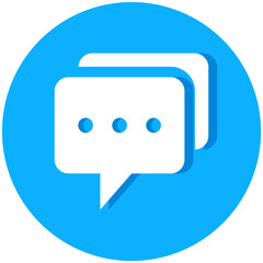Fototapeta premium Chat Icon