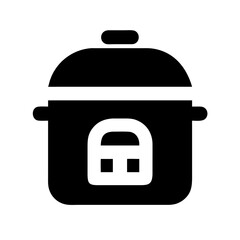 Obraz premium rice cooker icon design
