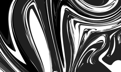 Liquid marble texture abstract black marble textures on a black background. Abstract marble pattern. Fluid art. Design for banner, cards, prints, presentation, invitation,  annual and background.