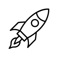 rocket icon design