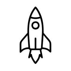 rocket icon design