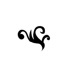 Swirl elements decorative illustration