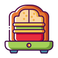 sandwich maker icon design