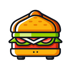 sandwich maker icon design