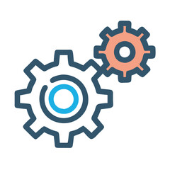 setting gears icon design