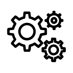 setting gears icon design